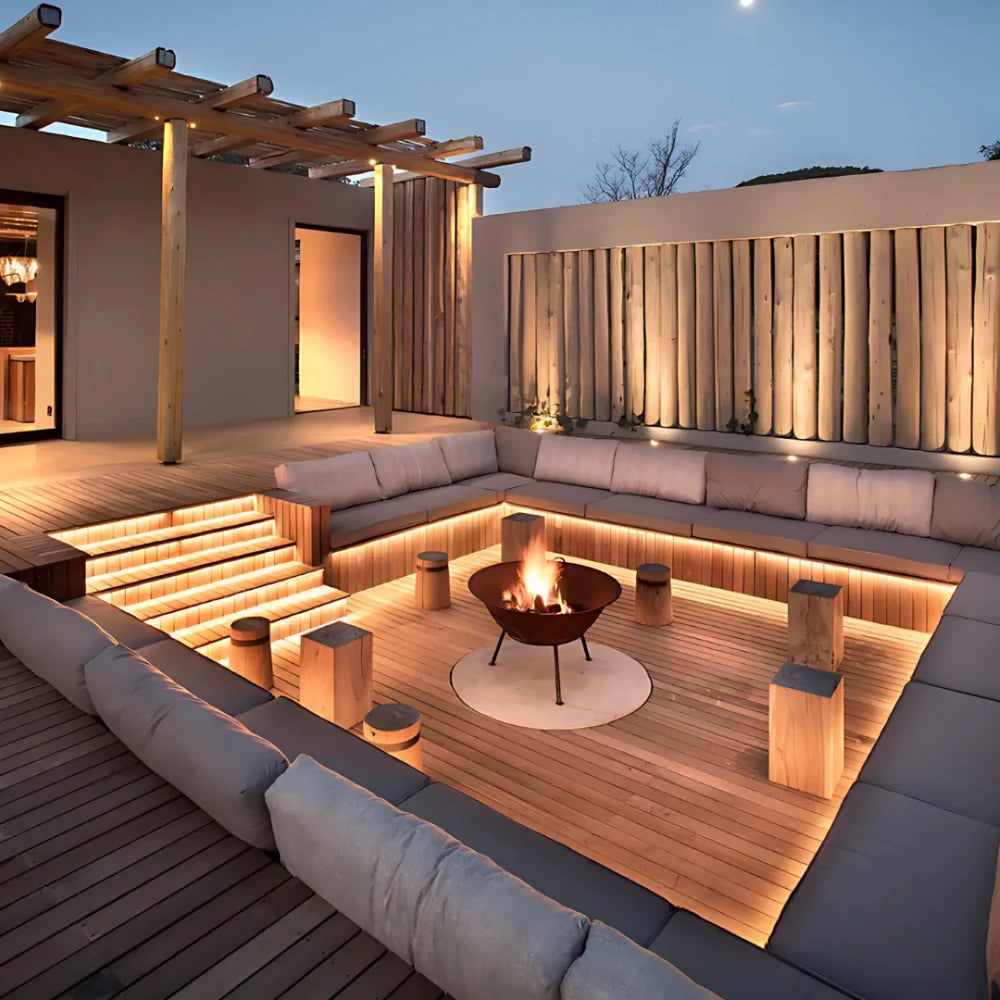 LED Streifenlicht mit Bewegungssensor Innen Außen