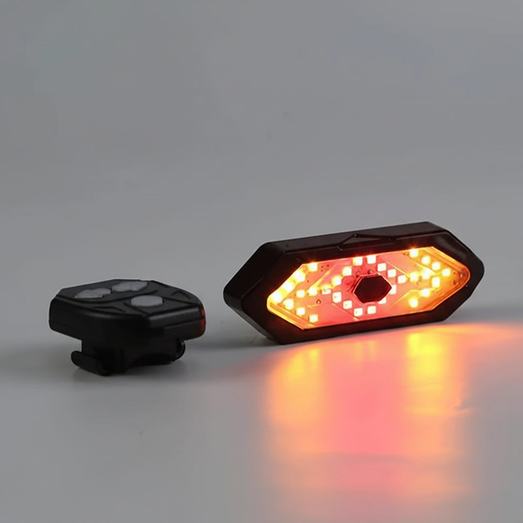 Luces Bicicleta LED USB Recargable Delantera Trasera Set