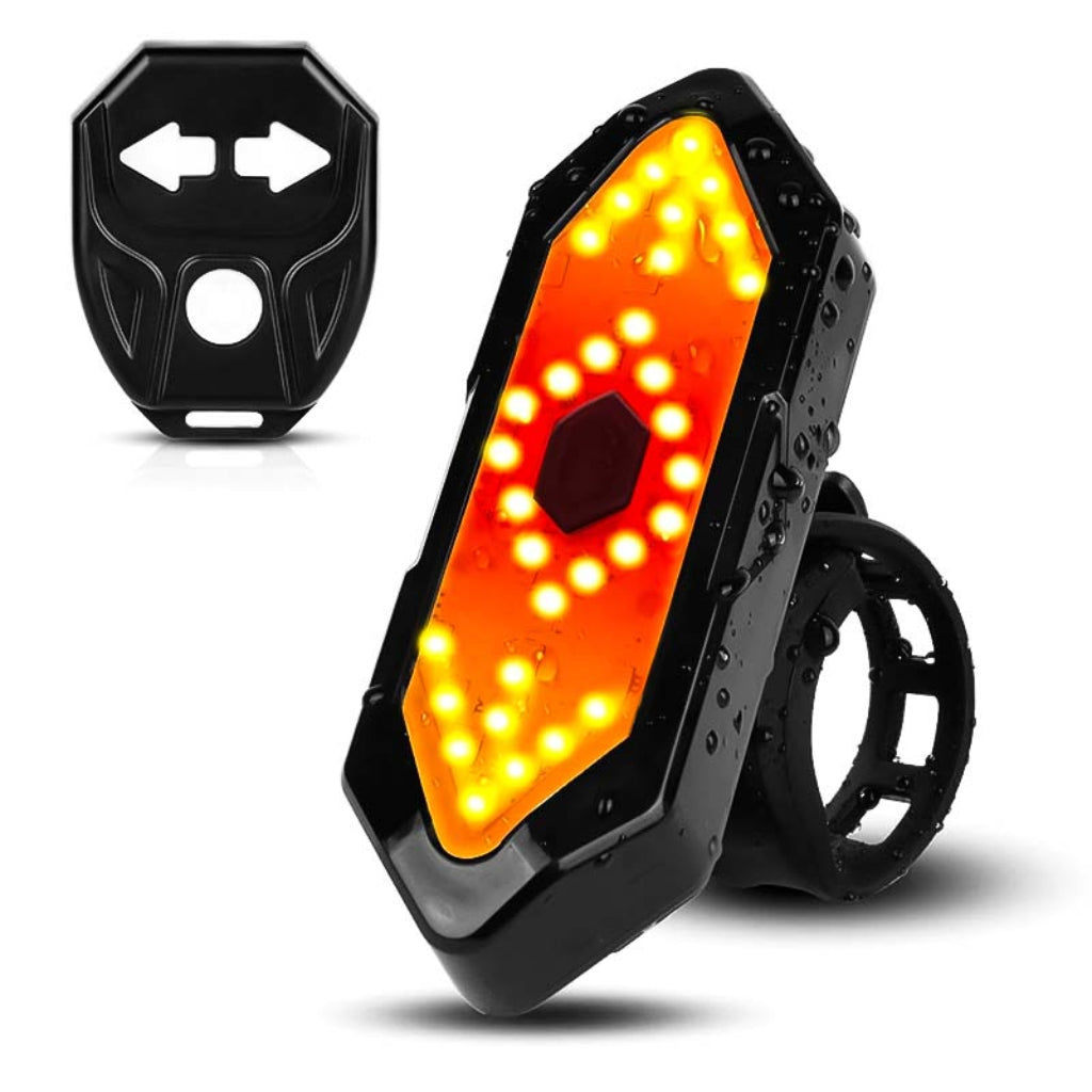 Luces Bicicleta LED USB Recargable Delantera Trasera Set