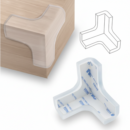 Protection d'angle bébé Protection transparente Meubles Sécurité enfant