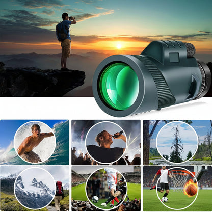 Portable Binoculars Tripod Compact View Travel Outdoor
