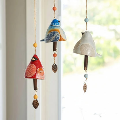 Wind Bird Wind Chime Metal Garden Decoration Hanging