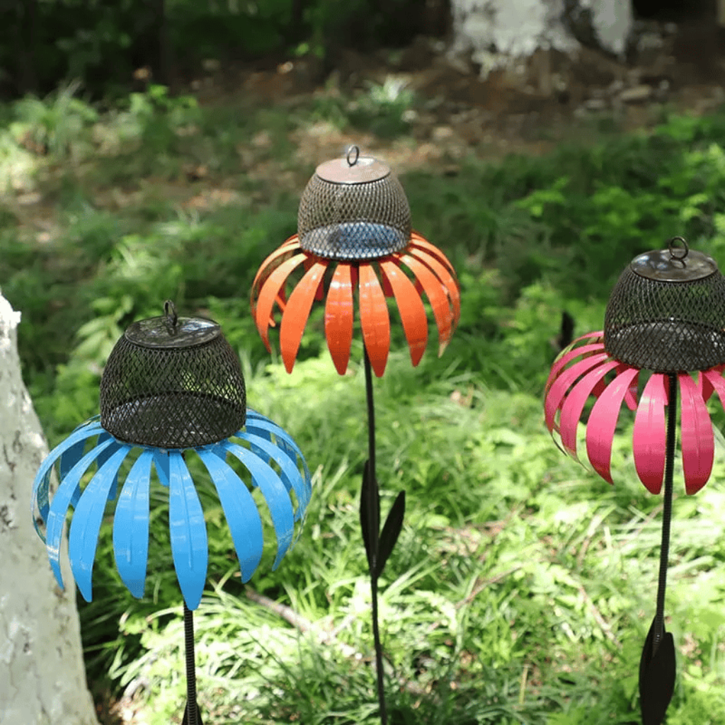 1+1 GRATIS | FloraBird™ - Kegel-Blumen-Vogelfutterhaus - Image 4