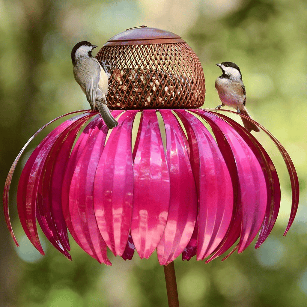 1+1 GRATIS | FloraBird™ - Kegel-Blumen-Vogelfutterhaus - Image 2