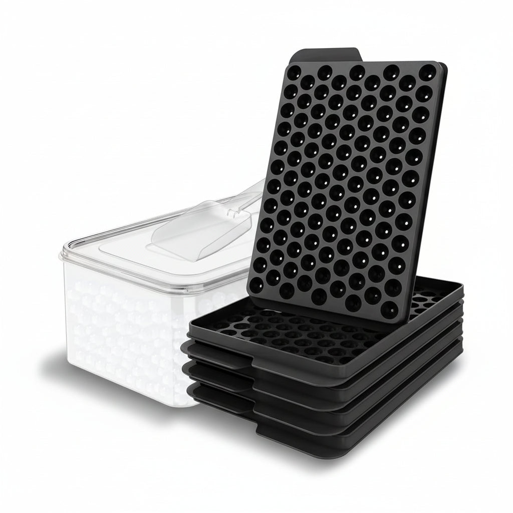 Mini Ice Cube Mold Silicone Ice Cube Tray Set