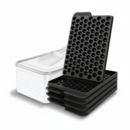 Mini Ice Cube Mold Silicone Ice Cube Tray Set