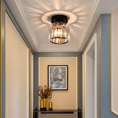 Moderne Deckenlampe Flur LED Deckenleuchte Rund Schwarz