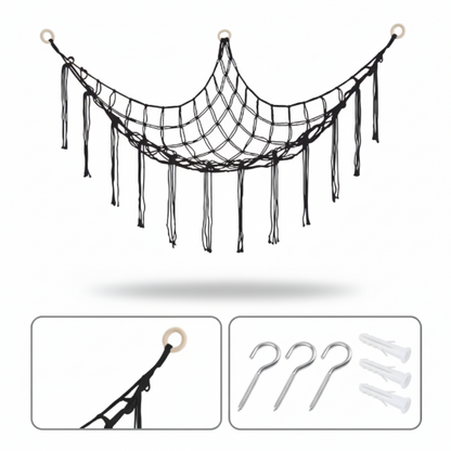 Storage Net Hammock Stuffed Animal Toy Net Kids Room