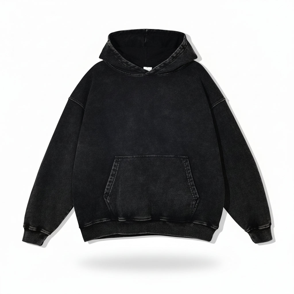 Felpa Uomo Oversize Cappuccio Streetwear Casual Confortevole