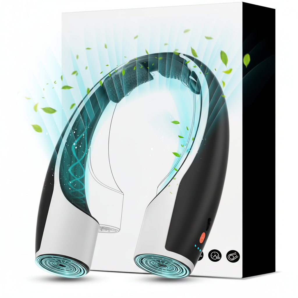 Neck Fan Cooling USB Portable Neck Fan