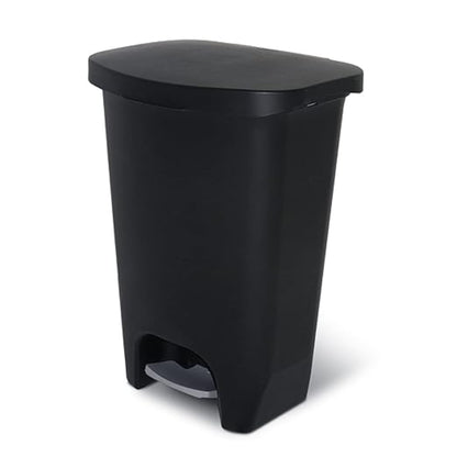 Cubo de basura de plástico grande para cocina contenedor de residuos domésticos