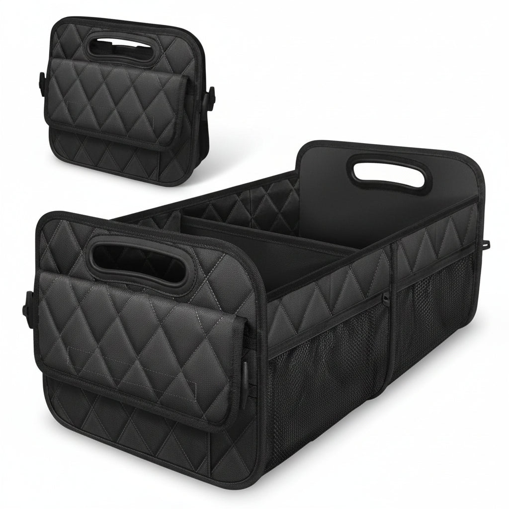 Trunk Organizer Foldable Waterproof Car Storage Box