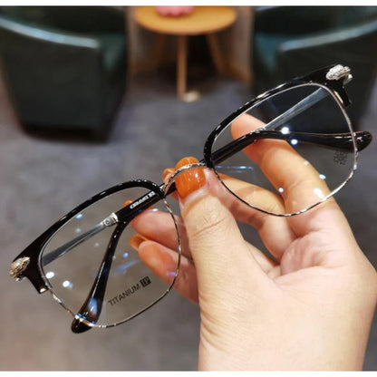 Blaulichtfilter Brille Lesehilfe Metallrahmen Lesebrille - Image 7