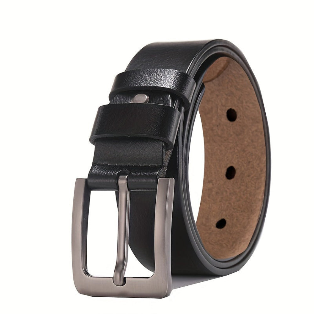 Cintura Uomo Fibbia Elegante Design Moderno