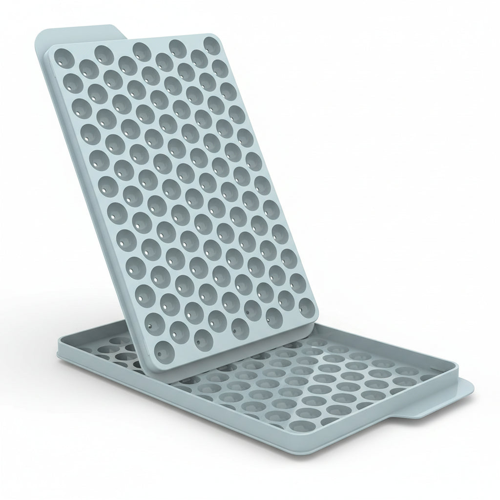 Mini Ice Cube Mold Silicone Ice Cube Tray Set