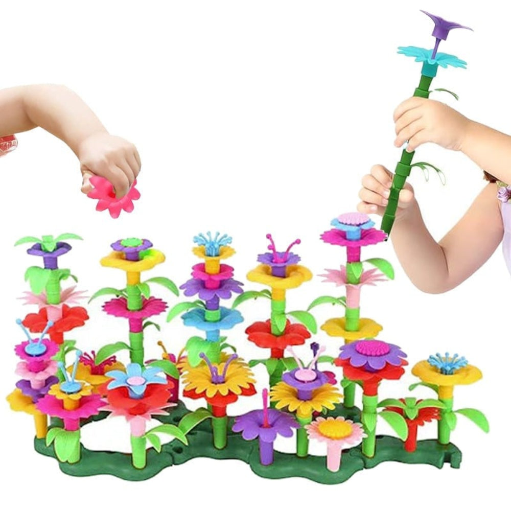 Blumenbaukasten Baukästen Für Kinder Kreatives Spielzeug - Image 1
