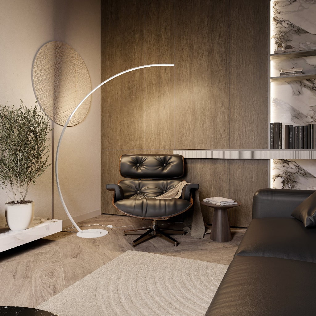 Bogen-Stehlampe Modernes Design - Image 11