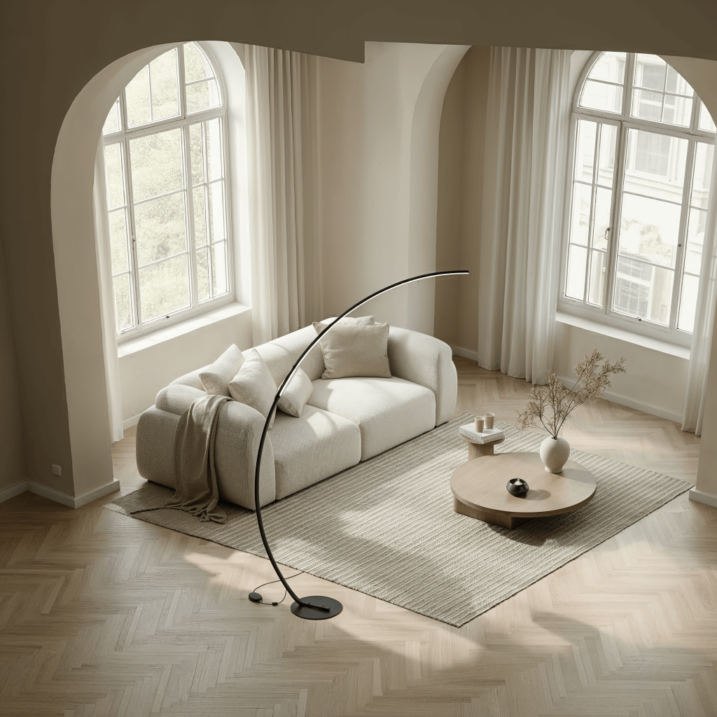 Bogen-Stehlampe Modernes Design - Image 5