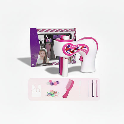 Kinder DIY Haarflechter Set Haarstyling Flechtgerät Mädchen