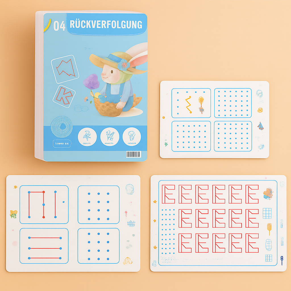 Übungsbuch Vorschule Lernheft Schreibtraining Kinderarbeitsbuch