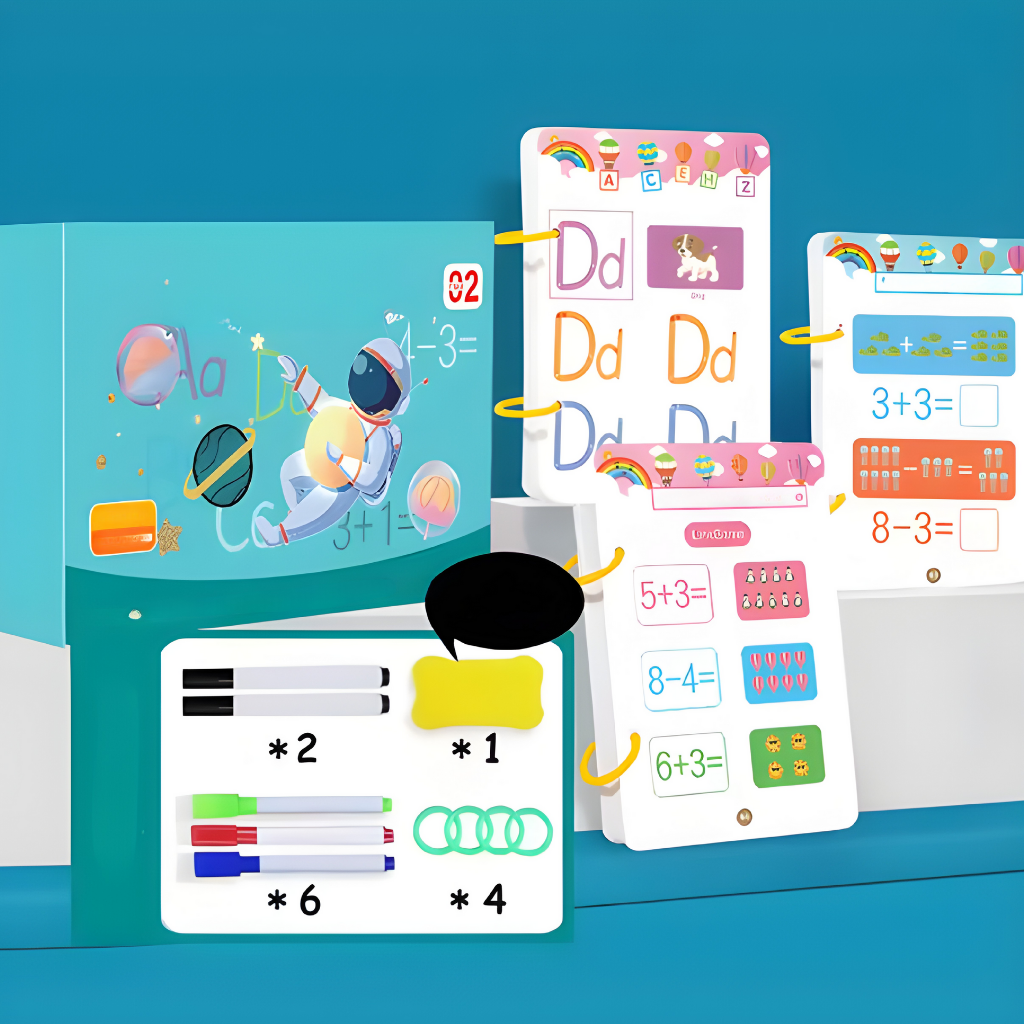 Übungsbuch Vorschule Lernkarten Schreibtraining Kinderarbeitsbuch