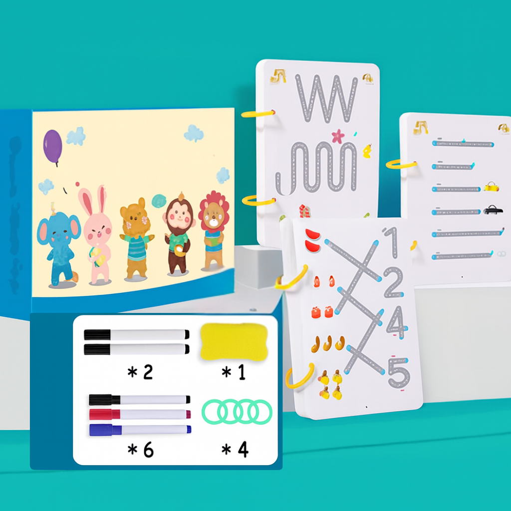 Übungsbuch Vorschule Lernkarten Schreibtraining Kinderarbeitsbuch