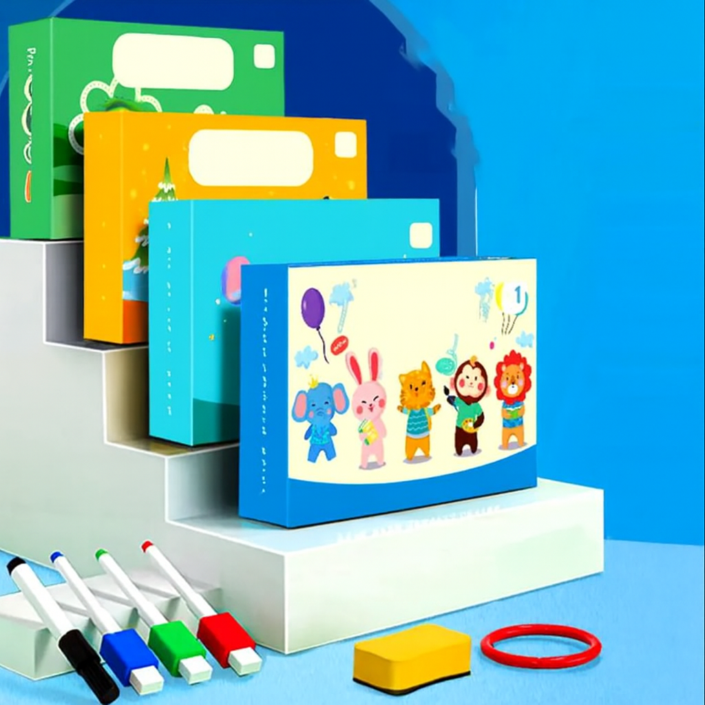 Übungsbuch Vorschule Lernkarten Schreibtraining Kinderarbeitsbuch