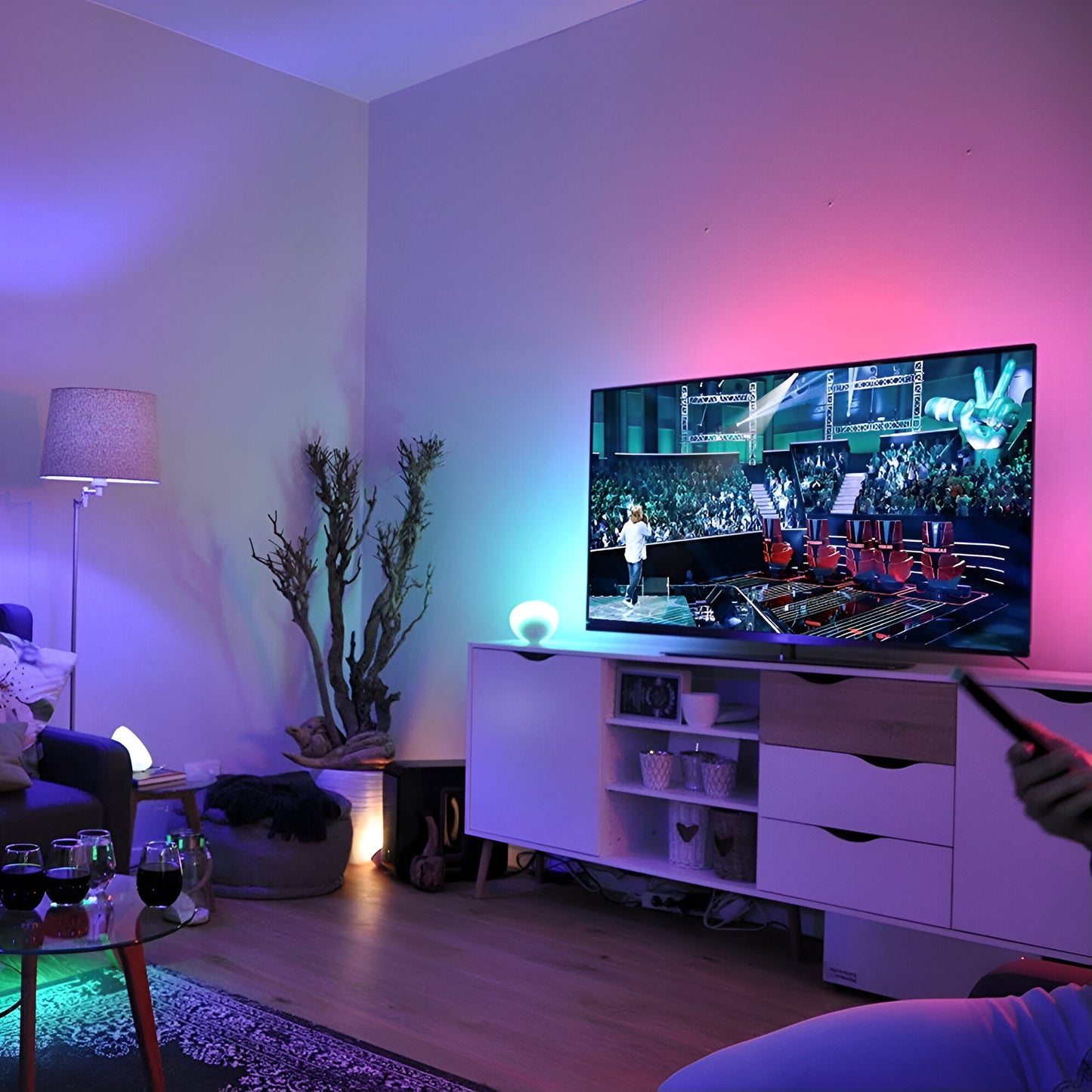 LED Strip Licht RGB dimmbar wasserdicht