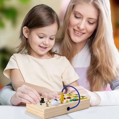 Toddlers Wooden Busy Board - Image 5