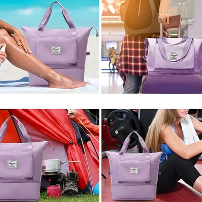 Reisetasche Faltbar Wasserdicht Oxford Stoff