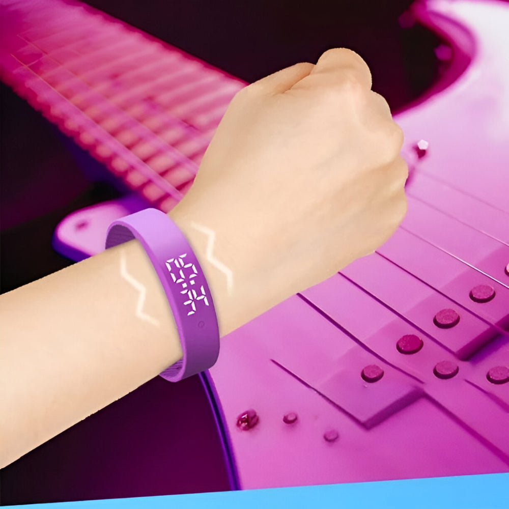 Smartwatch Wasserdicht Silikon Fitness Armbanduhr