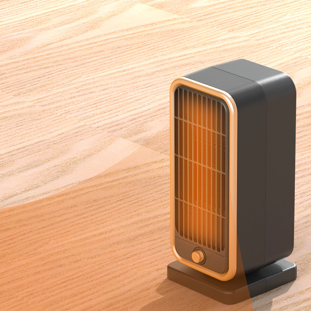 Ceramic Fan Heater 500W Compact Quiet Energy Efficient Portable