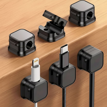 Cable Organiser Magnetic Cable Clips Portable Cord Holder