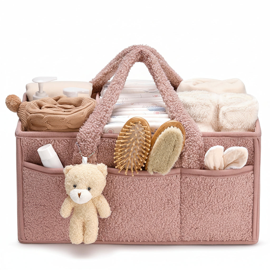 Baby Caddy Organizer Diapers Practical Storage Basket for Babies