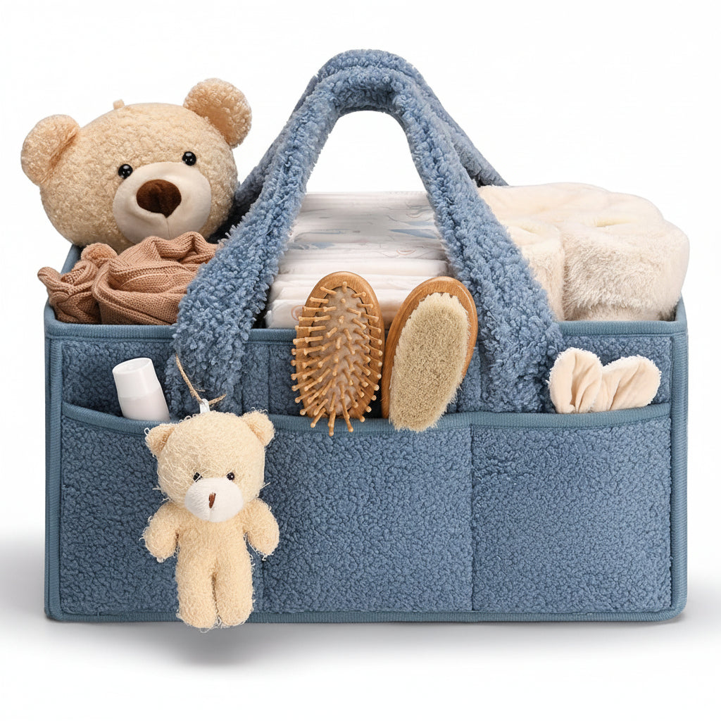 Baby Caddy Organizer Diapers Practical Storage Basket for Babies