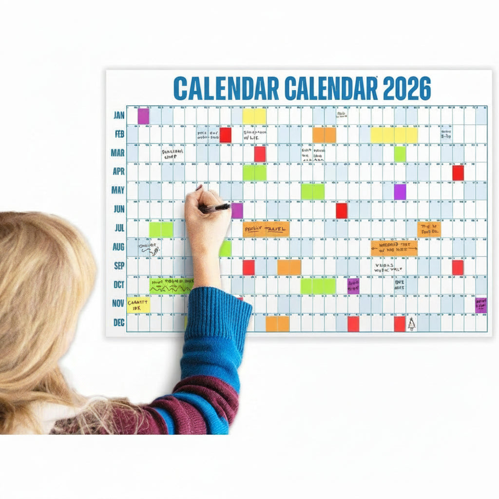 2026 Wandkalender Stilvoller Wandkalender Jahr