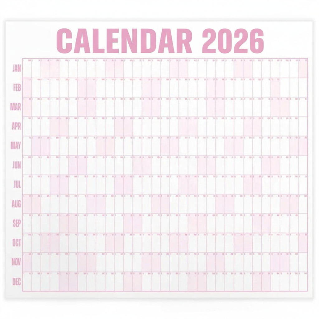 2026 Wandkalender Stilvoller Wandkalender Jahr