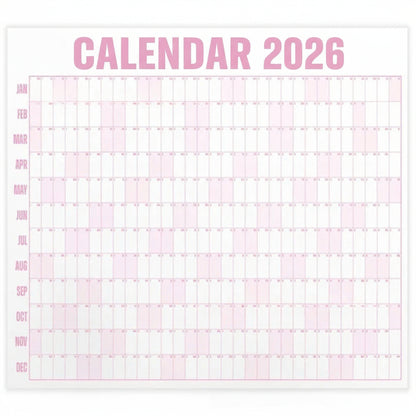 2026 Wandkalender Stilvoller Wandkalender Jahr