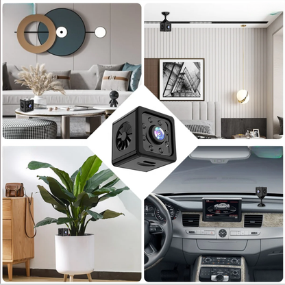 Mini-WLAN-Kamera Full HD Bewegungserkennung Nachtsicht
