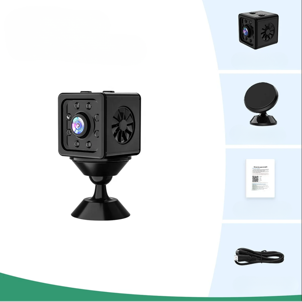 Mini-WLAN-Kamera Full HD Bewegungserkennung Nachtsicht