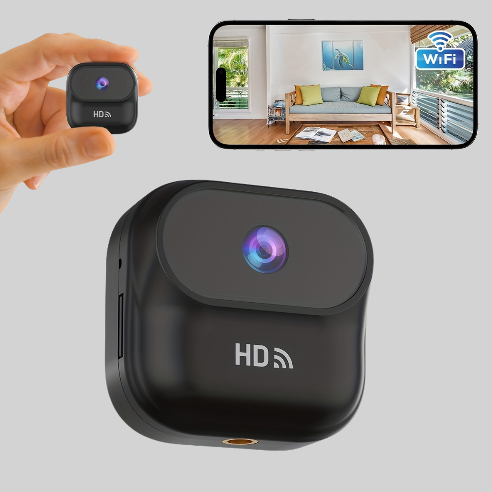 Mini Überwachungskamera WLAN Full HD Nachtsicht Bewegungsmelder