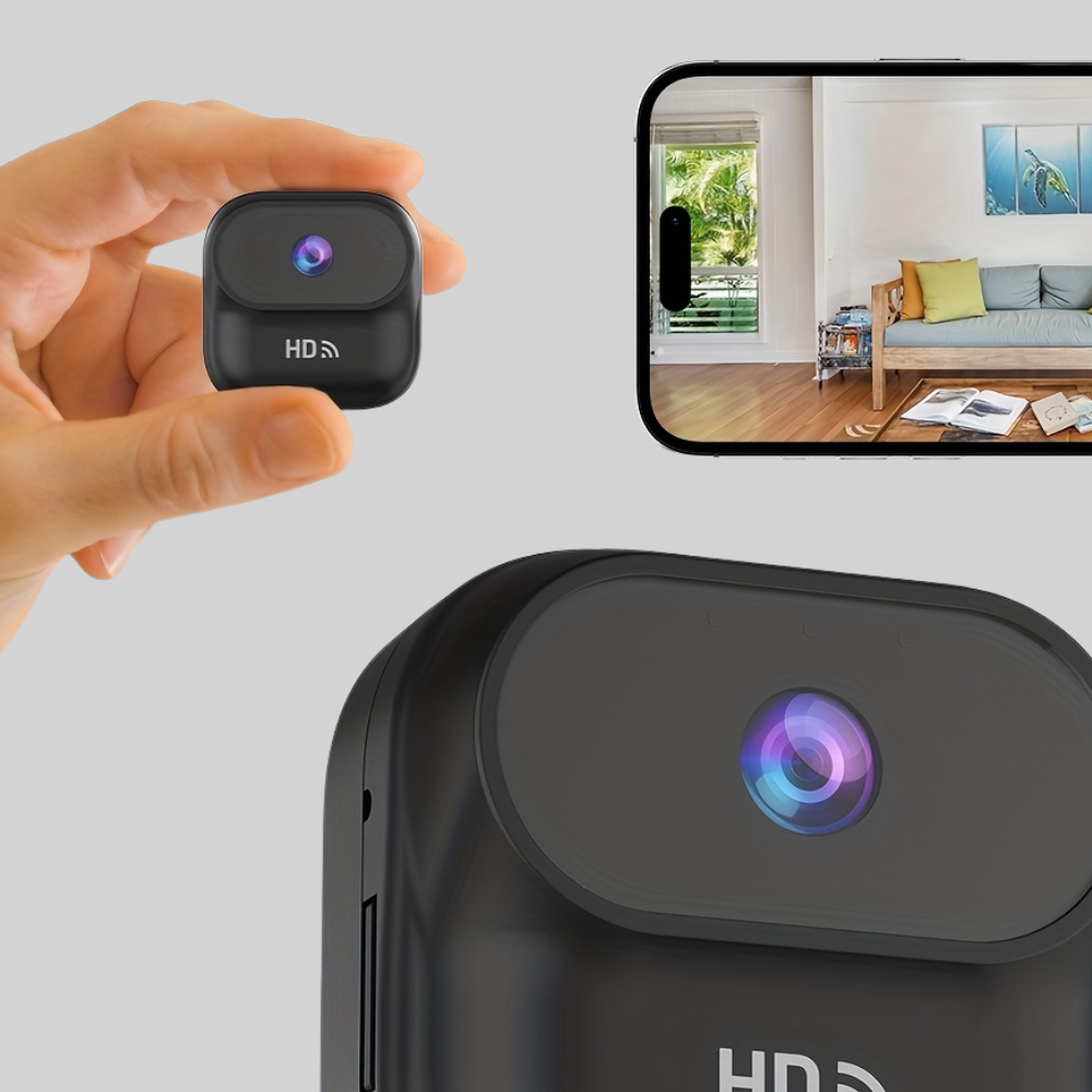 Mini Überwachungskamera WLAN Full HD Nachtsicht Bewegungsmelder