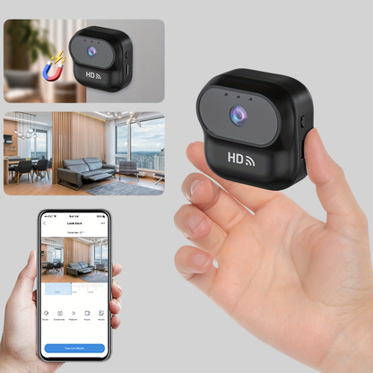 Mini Überwachungskamera WLAN Full HD Nachtsicht Bewegungsmelder