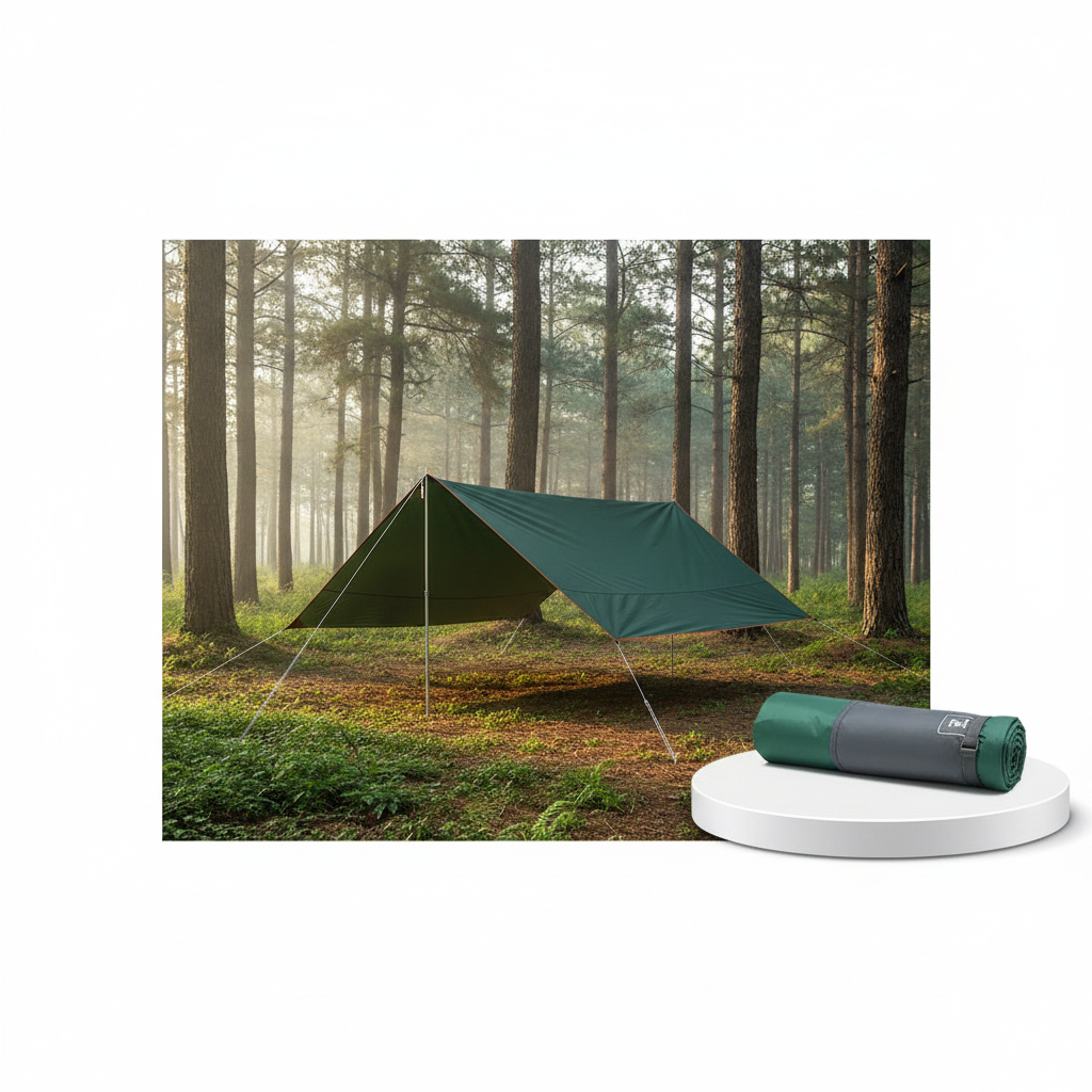 Campingplane Zeltplane Outdoor Wasserdicht Und Uv-Schutz - Image 6