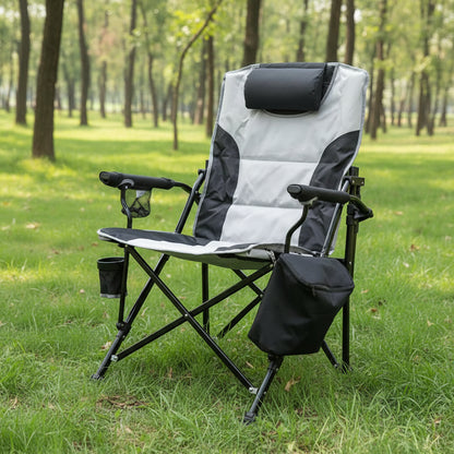 Campingstuhl Klappstuhl Outdoor Tragbar Ablage - Image 1