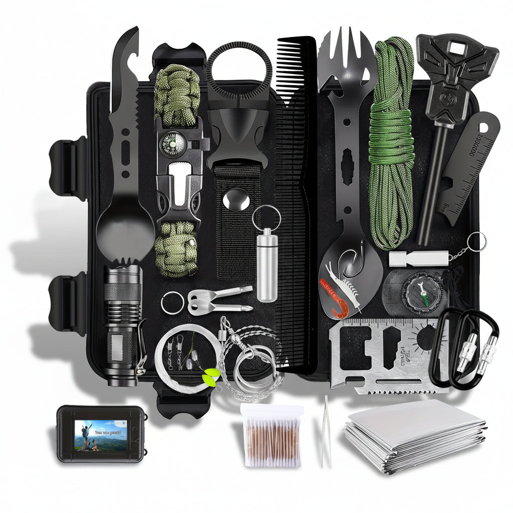 Équipement de survie kit d'urgence camping