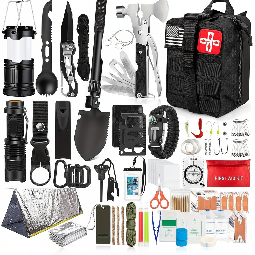 Équipement de survie kit d'urgence camping