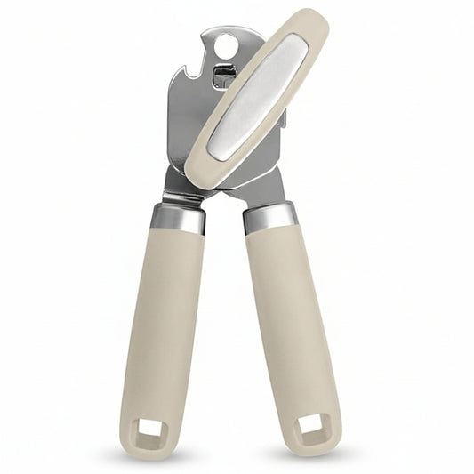 Stainless Steel Can Opener Bottle Opener Non Slip Handle Kitchen