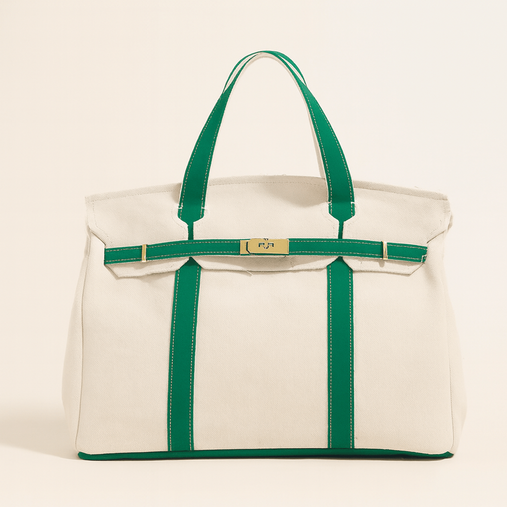 Canvas Shopper Tote Bag Einkaufstasche Handtasche Shopper - Image 6