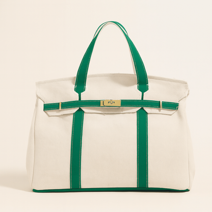 Canvas Shopper Tote Bag Einkaufstasche Handtasche Shopper - Image 6